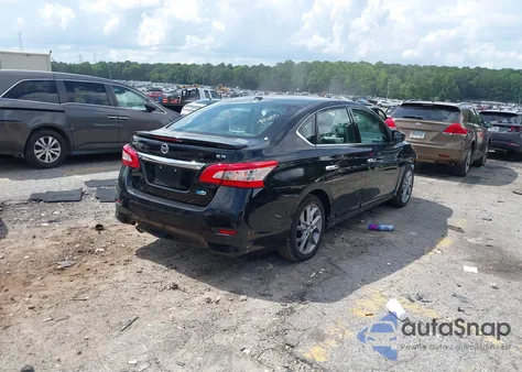 2014 Nissan Sentra Sr z USA, uszkodzony, nr VIN 3N1AB7AP0EY317330